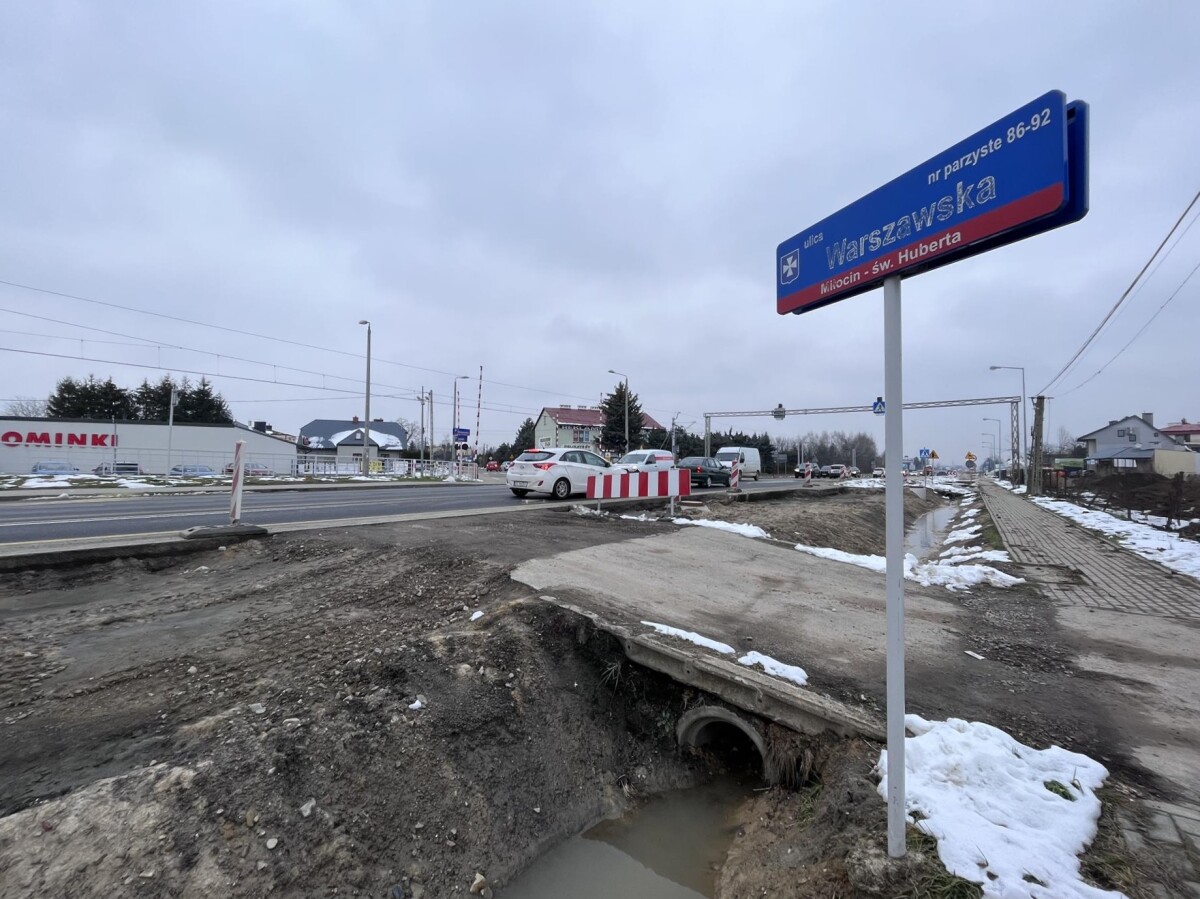 Rozbudowa ul. Warszawskiej [styczeń 2023]